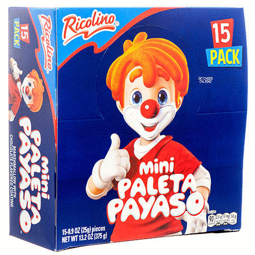 RICOLINO PAYASO POP MINI 12/15ct